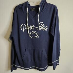 Penn State Women's Colosseum Hoodie with Drawstring Kangaroo Pocket Pouch Size L